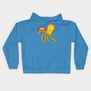 Crab with Octopus Kids Hoodie